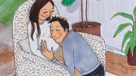 Το ταξίδι της εγκυμοσύνης μέσα από 10 τρυφερά σκίτσα