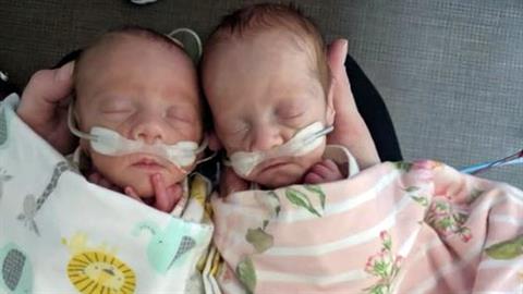 Τα πανέμορφα διδυμάκια που γεννήθηκαν διαφορετικό... μήνα!