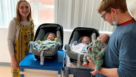 Ζευγάρι γέννησε πανομοιότυπα 3δυμα - συμβαίνει 1 στα 200 εκατομμύρια 