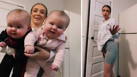 Μικροσκοπική μαμά γέννησε δίδυμα γίγαντες - δεν πιστεύουν ότι είναι δικά της