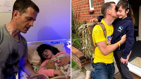 Μπαμπάς θα περπατήσει 2000 χλμ για να δώσει στην κόρη του μια ελπίδα για ζωή