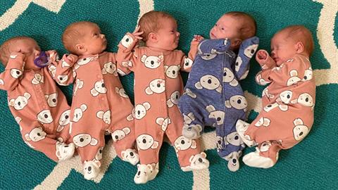 Είχαν 2 αγόρια και πήγαν για το κορίτσι, αλλά κατέληξαν... με πεντάδυμα!