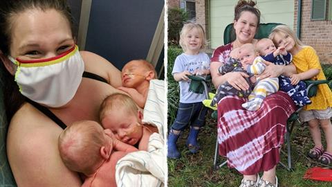 Ήθελαν τρίτο παιδί και τελικά η ζωή τους χάρισε...τρίδυμα