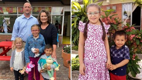 Γονείς 4 παιδιών υιοθέτησαν κοριτσάκι με ειδικές ανάγκες και τον αδερφό της