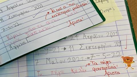 Δάσκαλος επιβραβεύει τους μαθητές του με τα πιο όμορφα σχόλια 