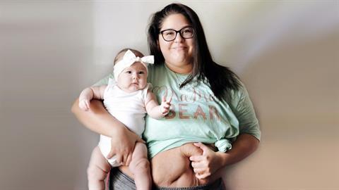 «Ακόμα κι αν δεν έχεις το σώμα που είχες πριν από τη γέννα είσαι πανέμορφη»