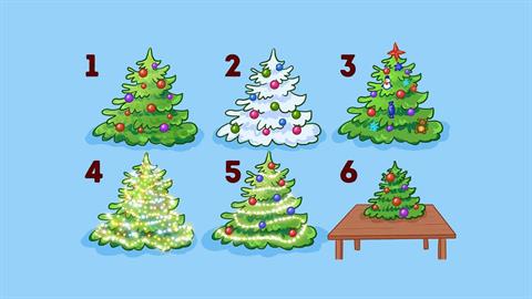 Το χριστουγεννιάτικο δέντρο που θα επιλέξεις λέει πολλά για τον χαρακτήρα σου