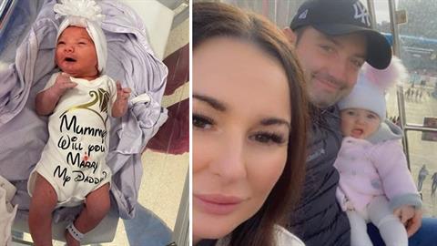 Μαμά δέχτηκε την πιο γλυκιά πρόταση γάμου λίγο μετά τη γέννηση της κόρης της