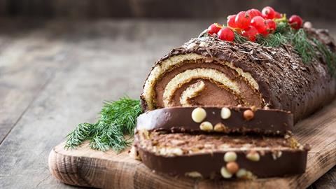 Ρολό σοκολάτας, Χριστουγεννιάτικο και... αμαρτωλό