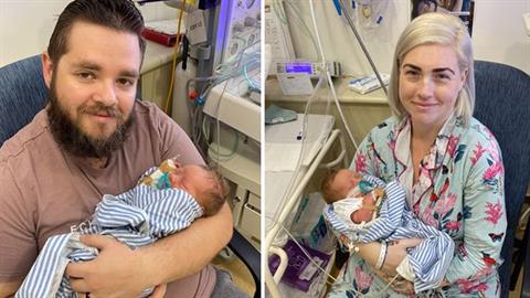 Μετά από προσπάθειες 13 χρόνων έκαναν Χριστούγεννα με το νεογέννητό τους