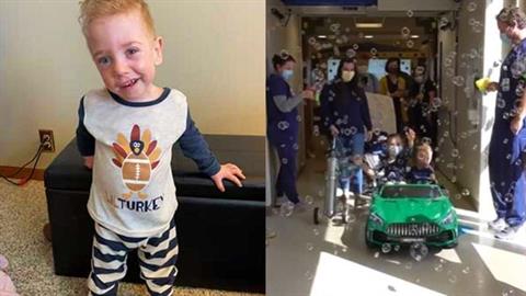 Ο γιος τους πέρασε τη μισή ζωή του στη ΜΕΘ αλλά αυτά τα Χριστούγεννα είδαν φως!