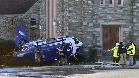 Μωρό επέζησε από τη συντριβή του ελικοπτέρου που το μετέφερε στο νοσοκομείο