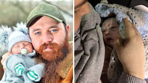 Μπαμπάς ξεγέννησε τον γιο του στο αμάξι - δεν πρόλαβαν να φτάσουν στο μαιευτήριο