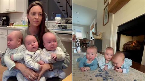 Πήγαινε για το 2ο και γέννησε 3δυμα: «η ζωή με 4 μικρά παιδιά είναι χαοτική!»