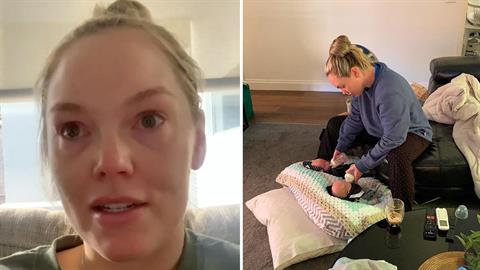 «Τη μια στιγμή νιώθεις πρωταθλήτρια και την άλλη κουρέλι»: μια νέα μαμά ξεσπά