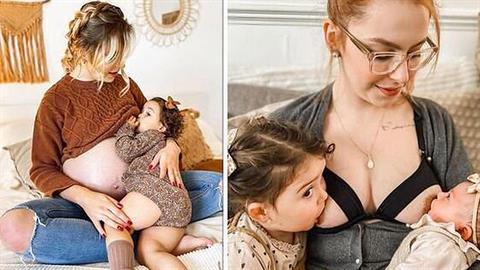 Δεν ντρέπομαι να θηλάσω τις κόρες μου δημόσια - όσοι ενοχλείστε, μην κοιτάτε!