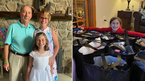 10χρονη χαρίζει «δώρα αγάπης» σε καρκινοπαθείς που νοσηλεύονται