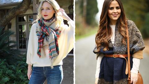 5 πρωτότυποι και κομψοί τρόποι να φορέσεις το κασκόλ σου