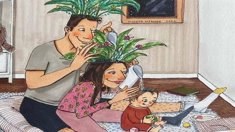 10 τρυφερά σκίτσα που αποτυπώνουν την μαγεία της μητρότητας