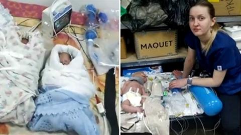 Τρόμος στην Ουκρανία: μετέφεραν νεογέννητα σε υπόγειο μαιευτηρίου για να σωθούν