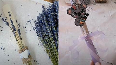 Ιδέες για χειροποίητες λαμπάδες που μπορείτε να φτιάξετε με τα παιδιά