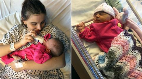 Πήγε στα επείγοντα με έντονο στομαχόπονο και γύρισε σπίτι με ένα μωρό έκπληξη!