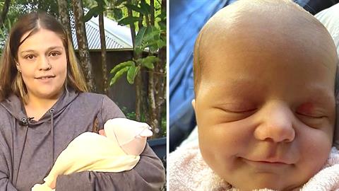 Γέννησε λίγα λεπτά αφότου έμαθε ότι ήταν έγκυος: «ήταν η πιο όμορφη έκπληξη»