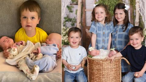 Εξαπλή ευτυχία: γέννησε δίδυμα για 3η συνεχόμενη φορά! 