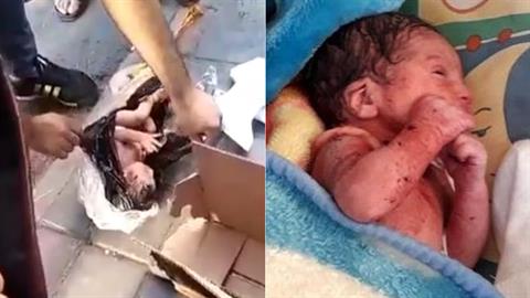 Εγκατέλειψαν νεογέννητο στα σκουπίδια - το έσωσε εργαζόμενος στην καθαριότητα