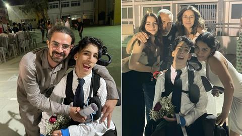 17χρονος με εγκεφαλική παράλυση τελείωσε το λύκειο με άριστα!