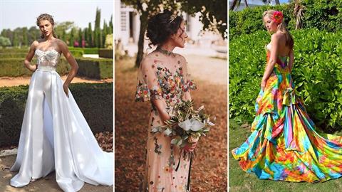 10 νύφες είπαν «αντίο» στο παραδοσιακό, λευκό νυφικό και έκλεψαν τις εντυπώσεις