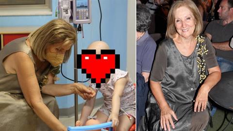 Η αγαπημένη μας Κάρμεν Ρουγγέρη βρέθηκε στο πλευρό παιδιών με καρκίνο