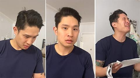 Η ξεκαρδιστική αντίδραση ενός μπαμπάς που μαθαίνει ότι θα αποκτήσει... τρίδυμα!