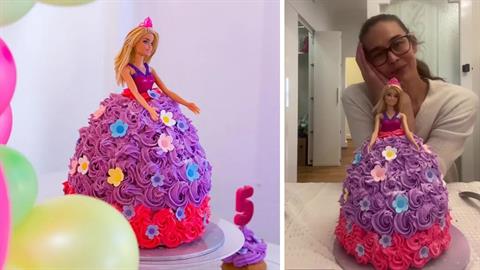 Μαμά έφτιαξε την πιο εντυπωσιακή τούρτα για τα 5α γενέθλια της κόρης της!