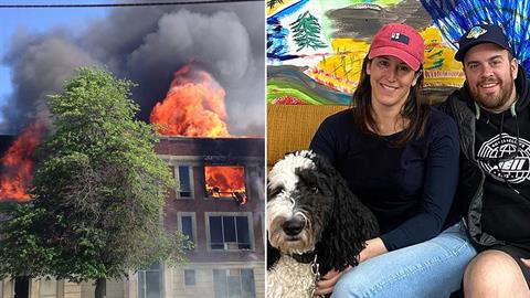 Ζευγάρι όρμησε σε φλεγόμενο παιδικό σταθμό και έσωσε 20 μωράκια!