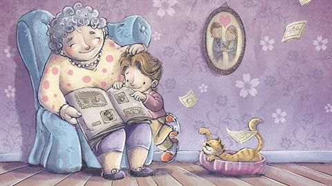 Μια γιαγιά ζει και αναπνέει για τα εγγόνια της!