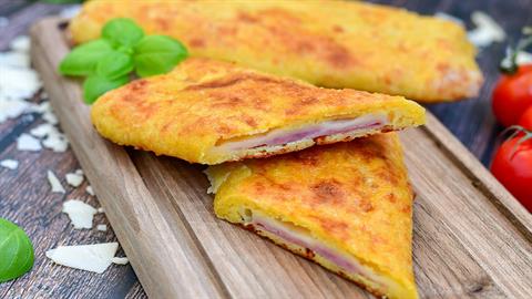 Πώς να φτιάξετε πεντανόστιμη ζαμπονοτυρόπιτα χωρίς φύλλο