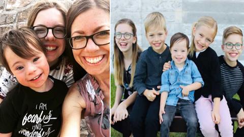 Μαμά 4 παιδιών υιοθέτησε μωράκι με σύνδρομο Down: «μας άλλαξε τη ζωή!»