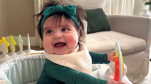 Μπεμπούλα έλαβε το δώρο που της έσωσε τη ζωή: μια νέα καρδιά!