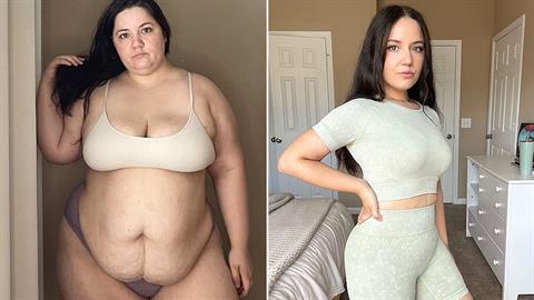 Κόλλησε στην τσουλήθρα παίζοντας με τον γιο της και αποφάσισε να χάσει... 65 κιλά!