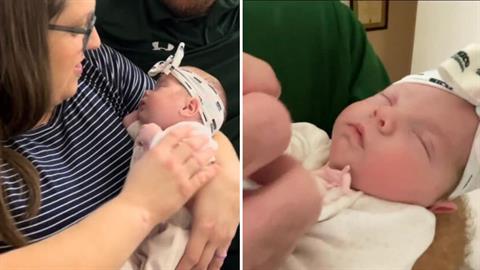 Υιοθέτησαν το μωρό τους λίγο πριν τα Χριστούγεννα, μετά από 2 χρόνια αναμονής! 