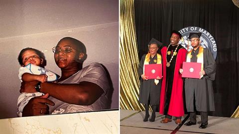 Μαμά και γιος εκπληρώνουν το όνειρό τους και παίρνουν μαζί το πτυχίο τους!