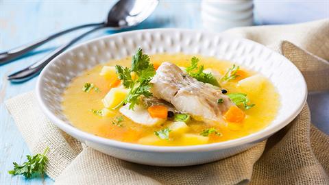Λαχταριστή και θρεπτική ψαρόσουπα με λαχανικά 