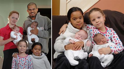 Γέννησε 2 φορές δίδυμα με διαφορετικό χρώμα δέρματος και μπήκε στα ρεκόρ Γκίνες!