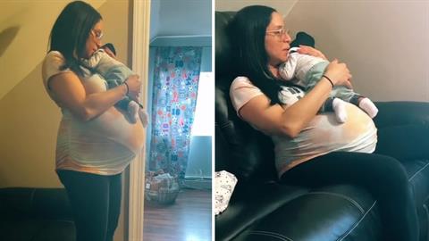 «Μόλις απέκτησα εγγονάκι ενώ είμαι ετοιμόγεννη στο 2ο παιδί μου»