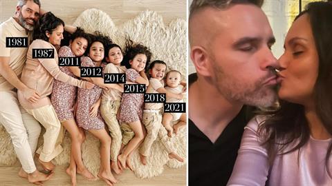 Γνωρίστηκαν από ένα λάθος μήνυμα και απέκτησαν μαζί 6 παιδιά!