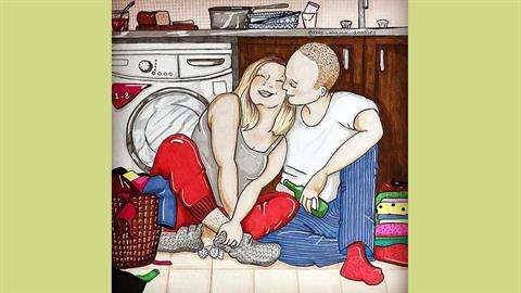 Ένα κείμενο αφιερωμένο στο άλλο μας μισό που στέκεται δίπλα μας σαν βράχος