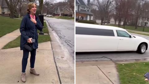 Ο άντρας της της έκανε το καλύτερο δώρο: πάρτι σε λιμουζίνα μαζί με τις κολλητές της!