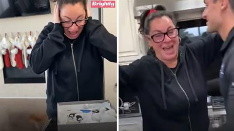 Έμαθε πως θα γίνει γιαγιά και πανηγυρίζει σαν μικρό παιδί!