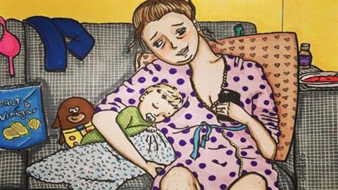 «Η κούραση που νιώθει μια μαμά δεν μοιάζει με κανένα άλλο είδος κούρασης!»